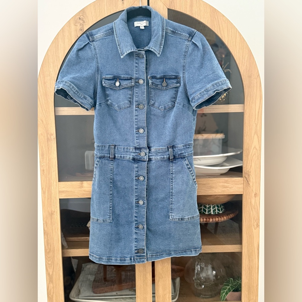Habitual Blue Denim Dress